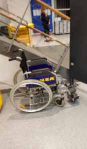 Niepełnosprawni wózek inwalidzki 